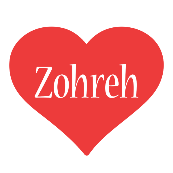 Zohreh love logo