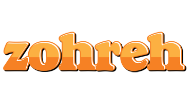 Zohreh orange logo