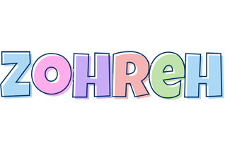 Zohreh pastel logo