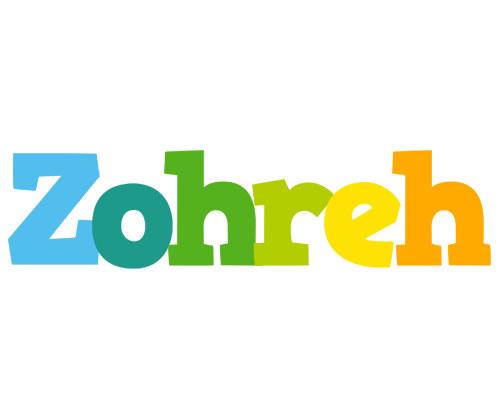 Zohreh rainbows logo