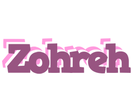 Zohreh relaxing logo