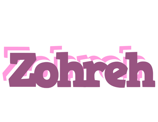 Zohreh relaxing logo