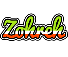 Zohreh superfun logo