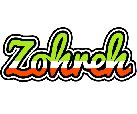 Zohreh superfun logo