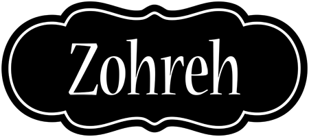 Zohreh welcome logo