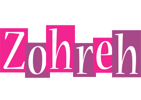 Zohreh whine logo