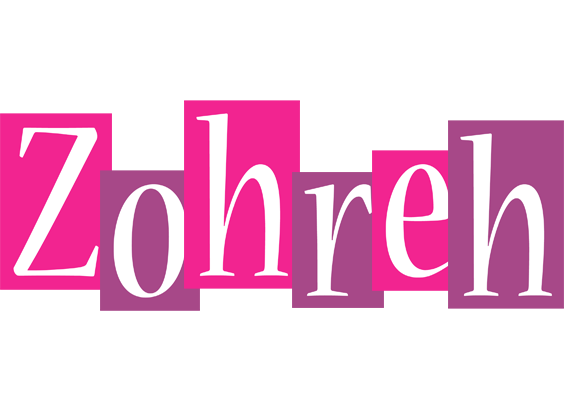 Zohreh whine logo