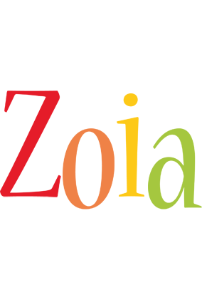 Zoia birthday logo