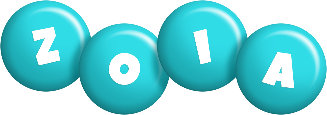 Zoia candy-azur logo