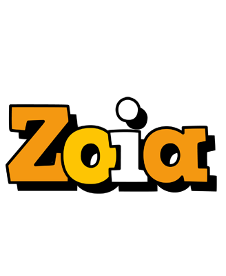 Zoia cartoon logo