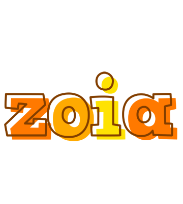 Zoia desert logo