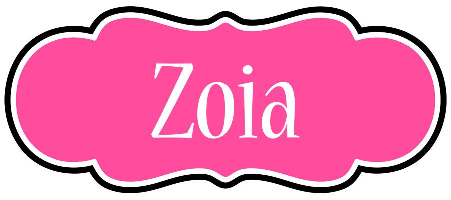 Zoia invitation logo