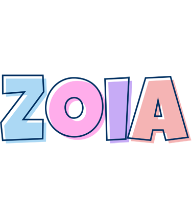 Zoia pastel logo