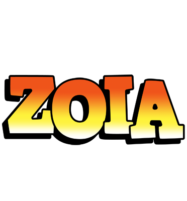 Zoia sunset logo