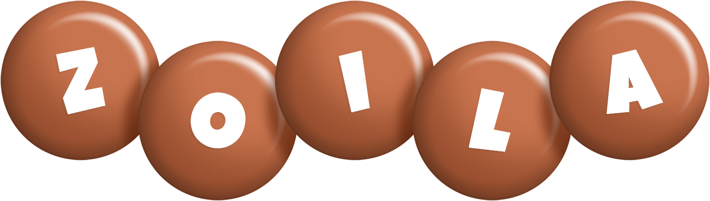 Zoila candy-brown logo