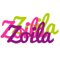 Zoila flowers logo