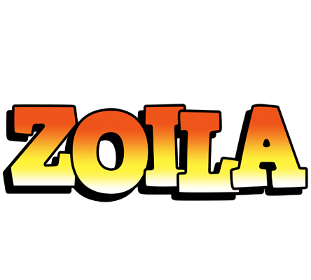 Zoila sunset logo