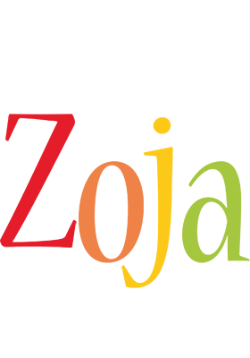 Zoja birthday logo