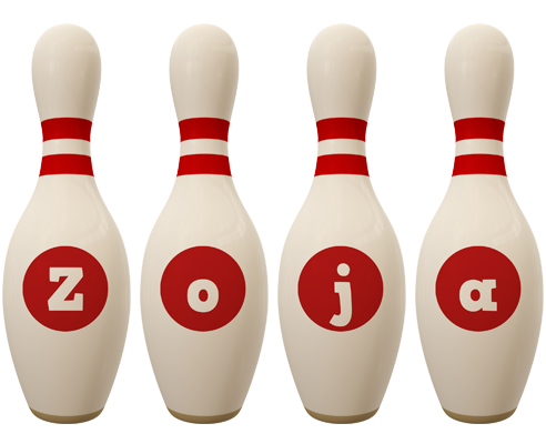 Zoja bowling-pin logo