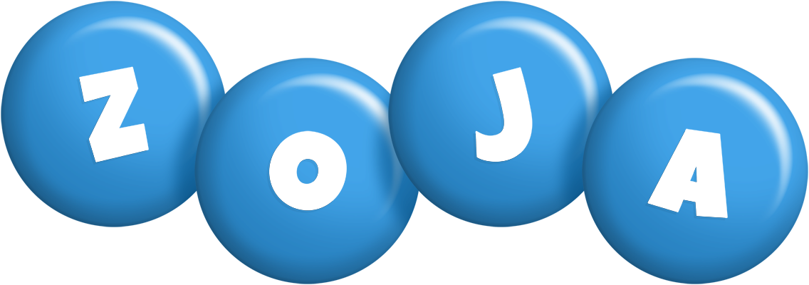 Zoja candy-blue logo