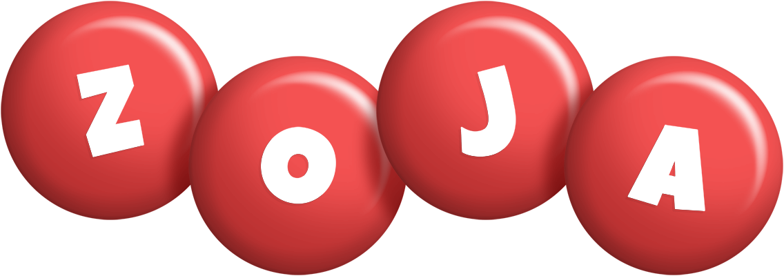 Zoja candy-red logo