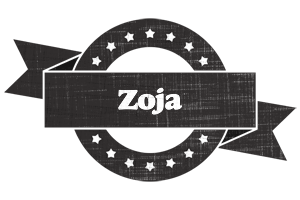 Zoja grunge logo