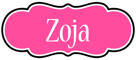 Zoja invitation logo