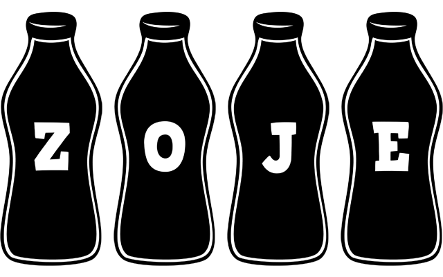 Zoje bottle logo