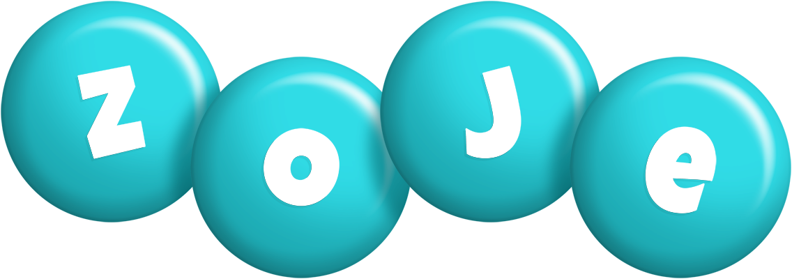 Zoje candy-azur logo