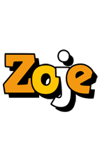 Zoje cartoon logo