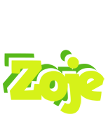 Zoje citrus logo