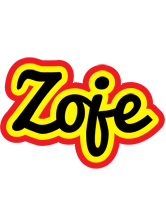 Zoje flaming logo