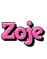 Zoje girlish logo