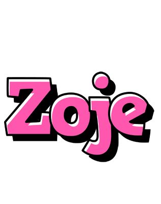 Zoje girlish logo