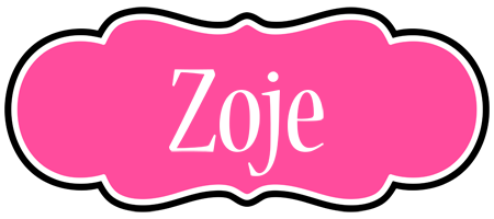 Zoje invitation logo