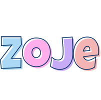 Zoje pastel logo