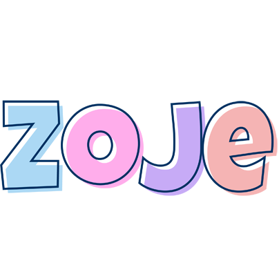Zoje pastel logo