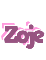 Zoje relaxing logo