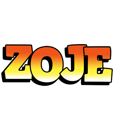 Zoje sunset logo