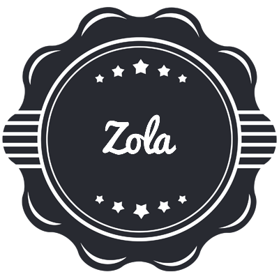 Zola badge logo
