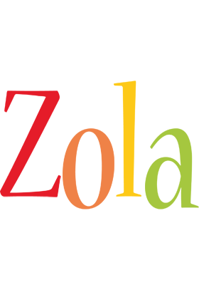 Zola birthday logo