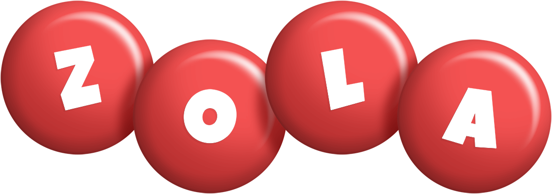 Zola candy-red logo