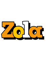 Zola cartoon logo