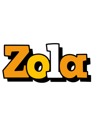 Zola cartoon logo