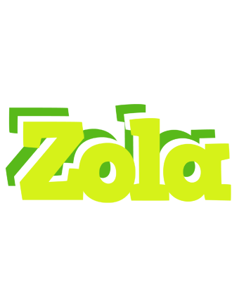 Zola citrus logo