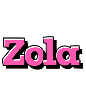 Zola girlish logo