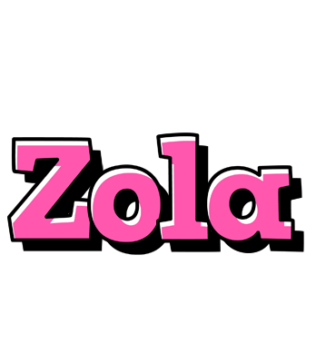 Zola girlish logo
