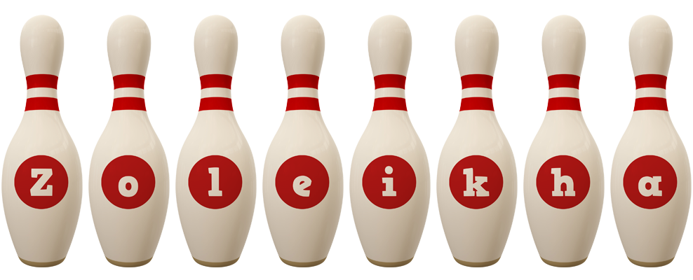 Zoleikha bowling-pin logo