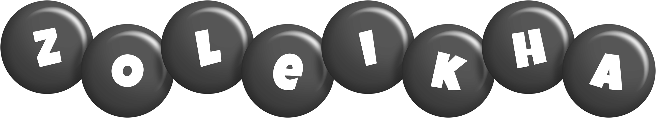 Zoleikha candy-black logo