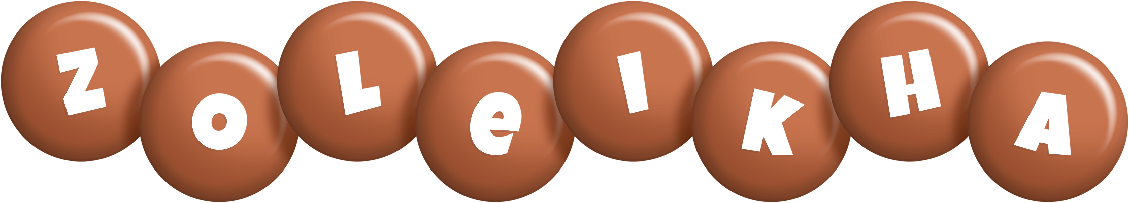 Zoleikha candy-brown logo